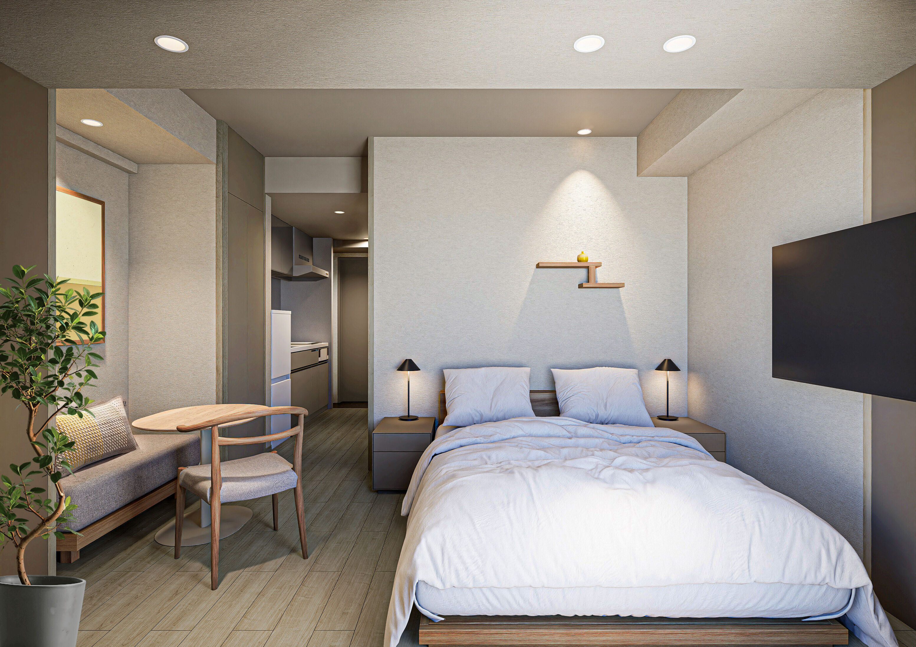 Dash Living Toranomon, Executive-1BR Image Dash Living Toranomon, Executive-1BR Image
