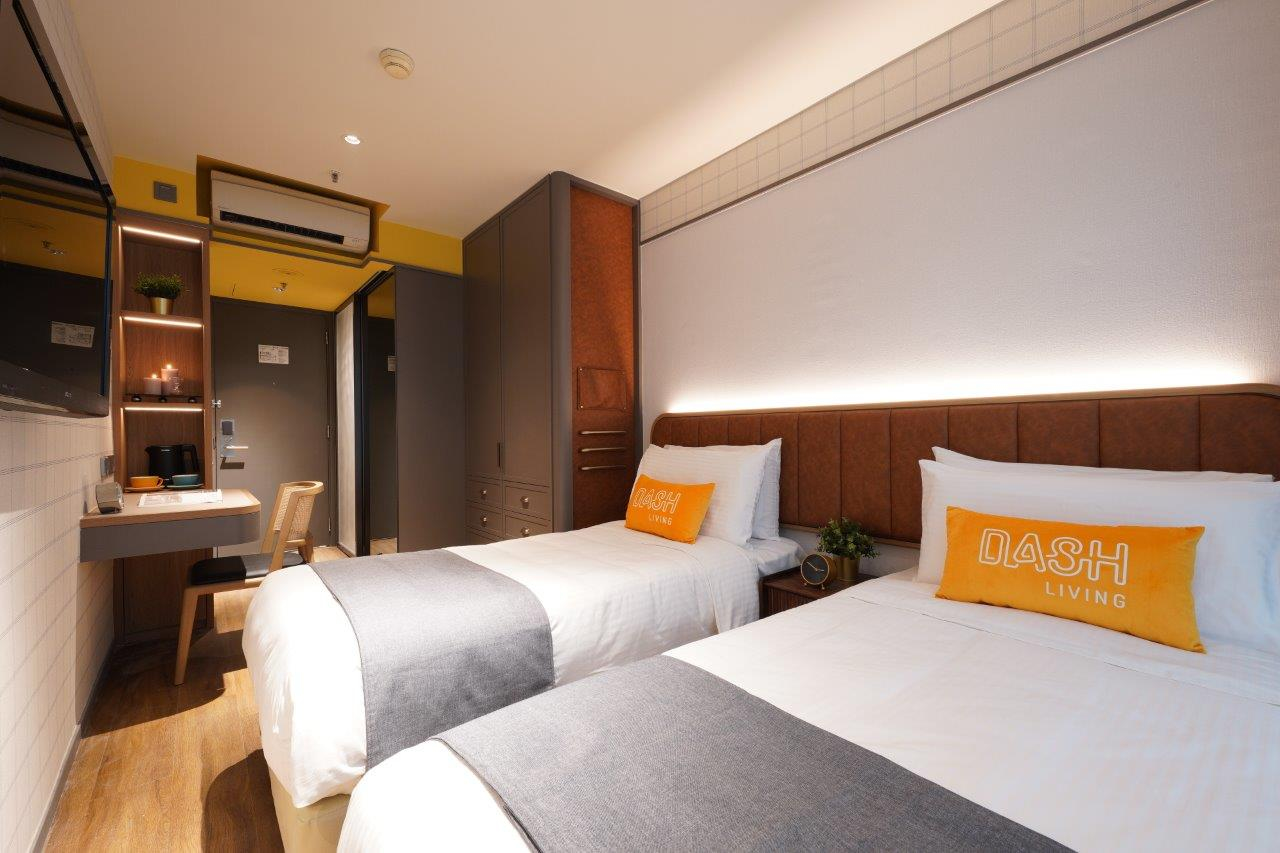 Dash Living on Hollywood, 豪華雙床房(低層) Image Dash Living on Hollywood, 豪華雙床房(低層) Image