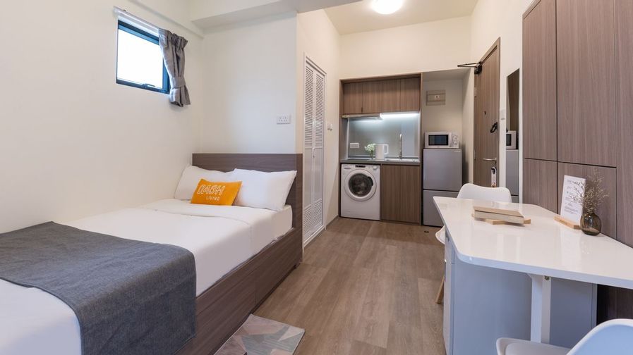 Studio with Large Balcony